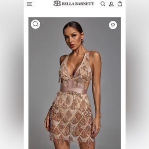 Bella Barnett Louisa Mini Dress - Champagne
(Perfect for NYE!🥂🍾)